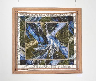In the vortex of time (tapestry, diploma work)